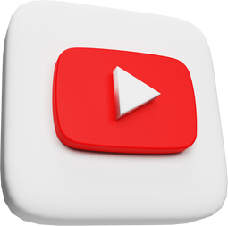 3d youtube icon